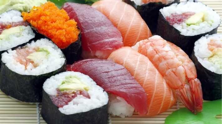 寿司の盛り合わせ